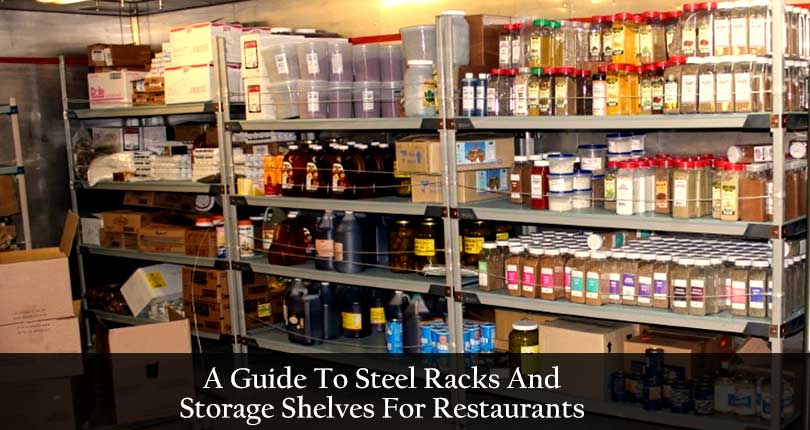 Steel Racks And Storage Shelves For, Restaurant Display Shelves